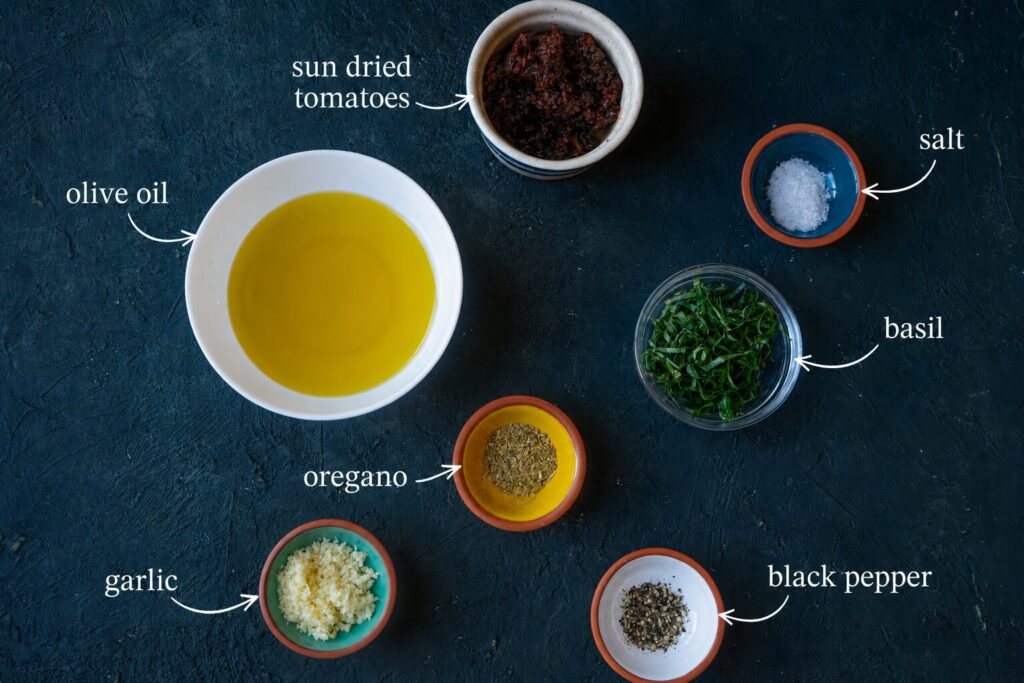 Sun Dried Tomato Dipping Oil