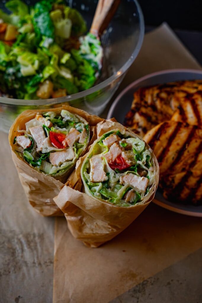 Caesar Salad Wrap