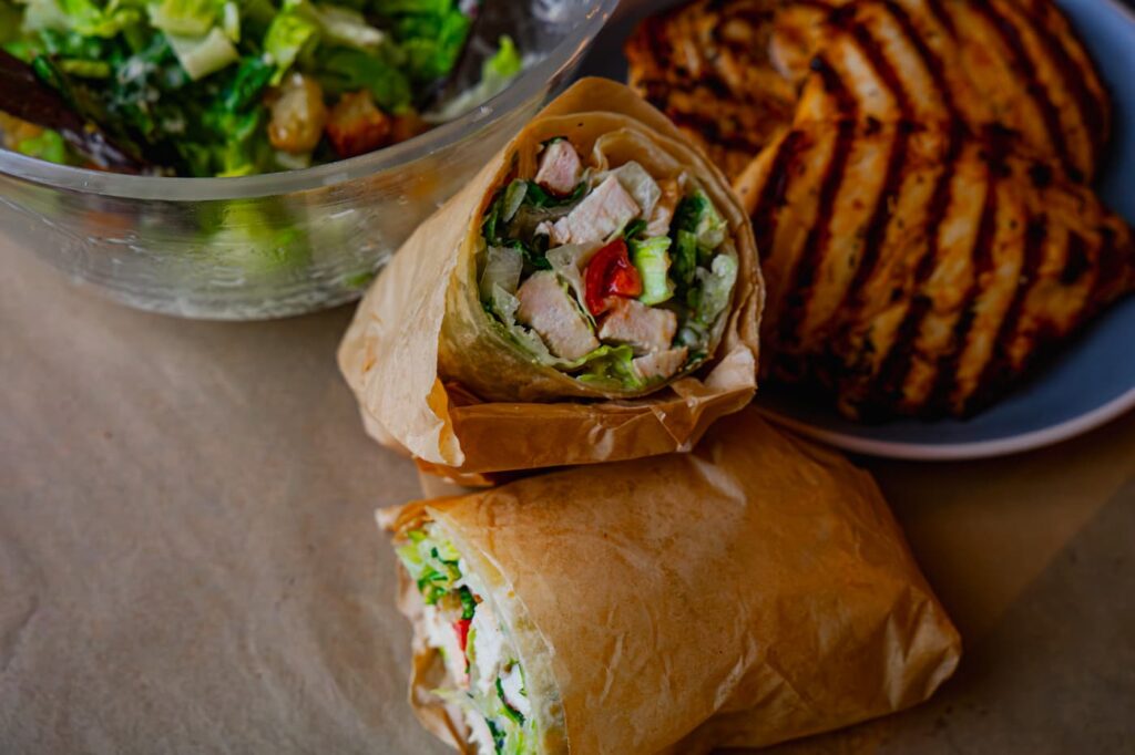 Caesar Salad Wrap