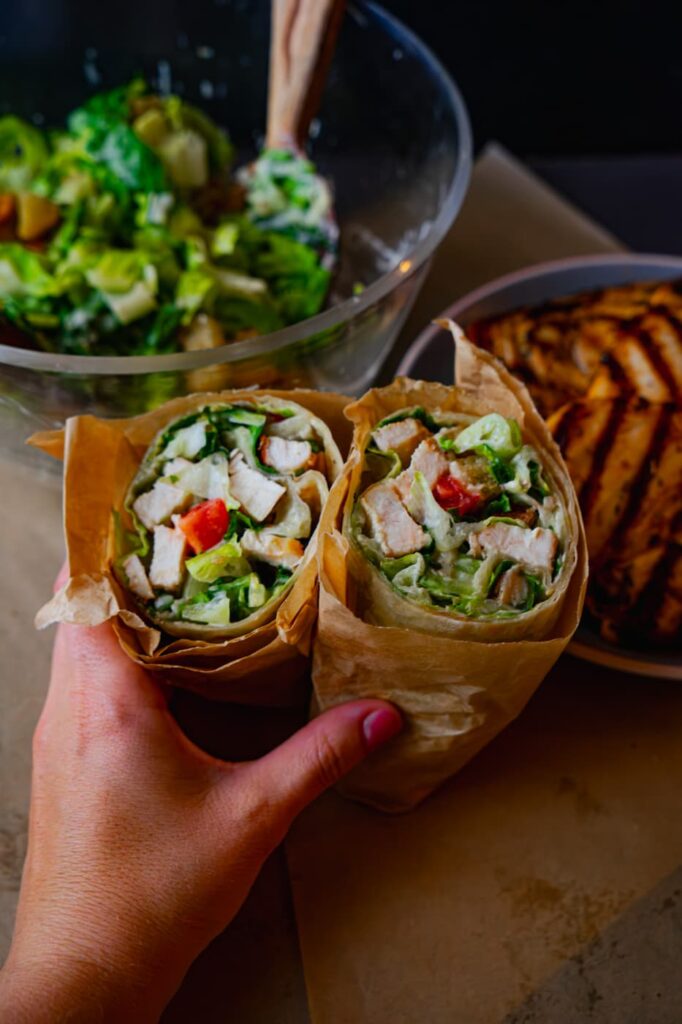 Caesar Salad wrap