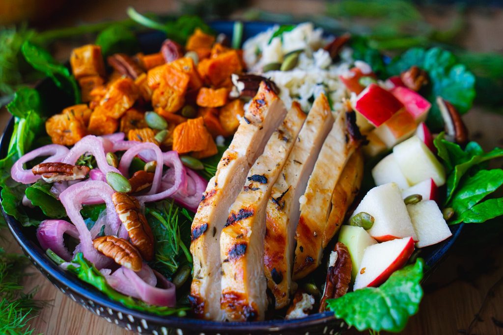 fall harvest salad